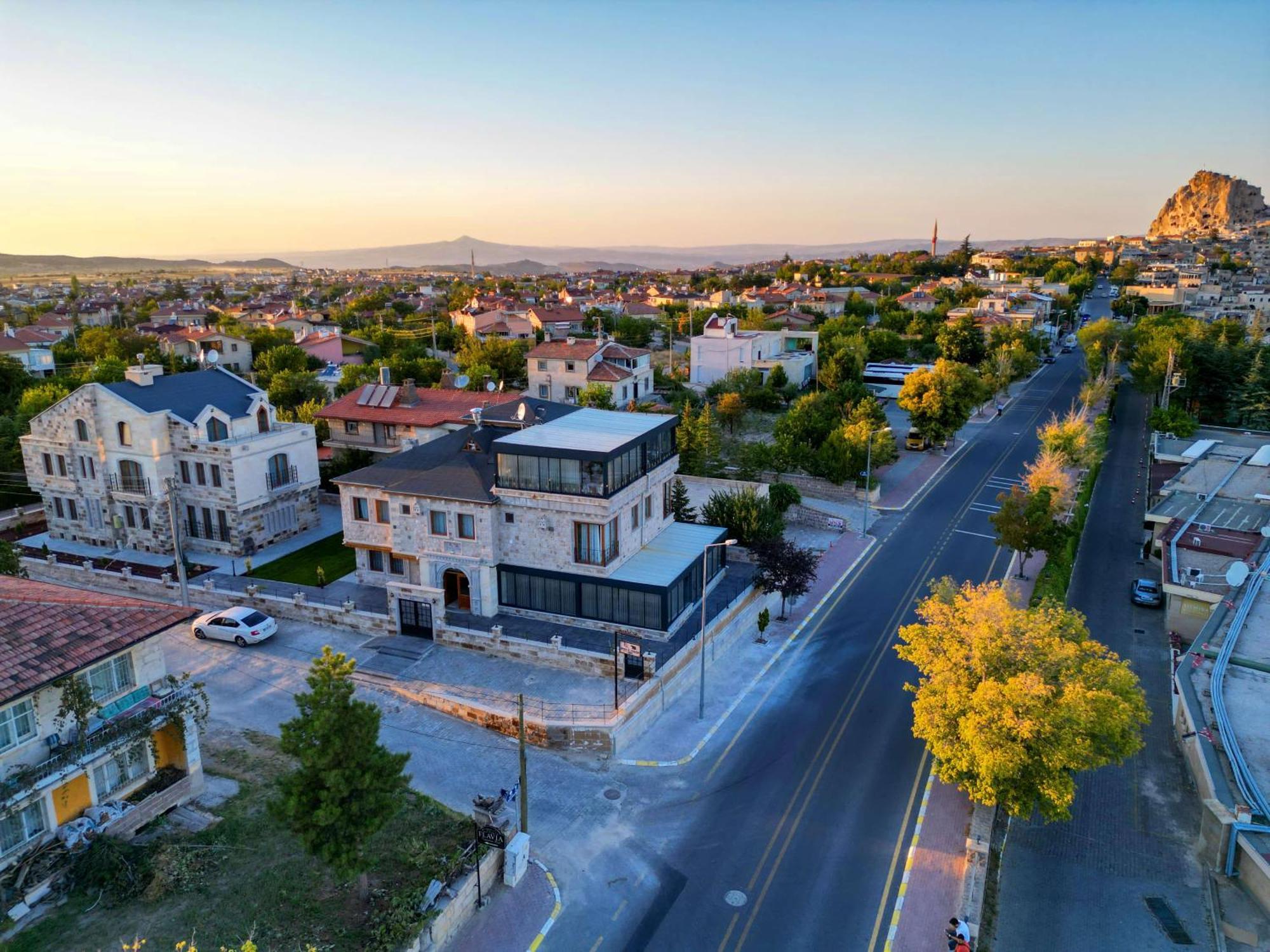 Remus Romulus Cappadocia Hotel Üçhisar Exterior foto