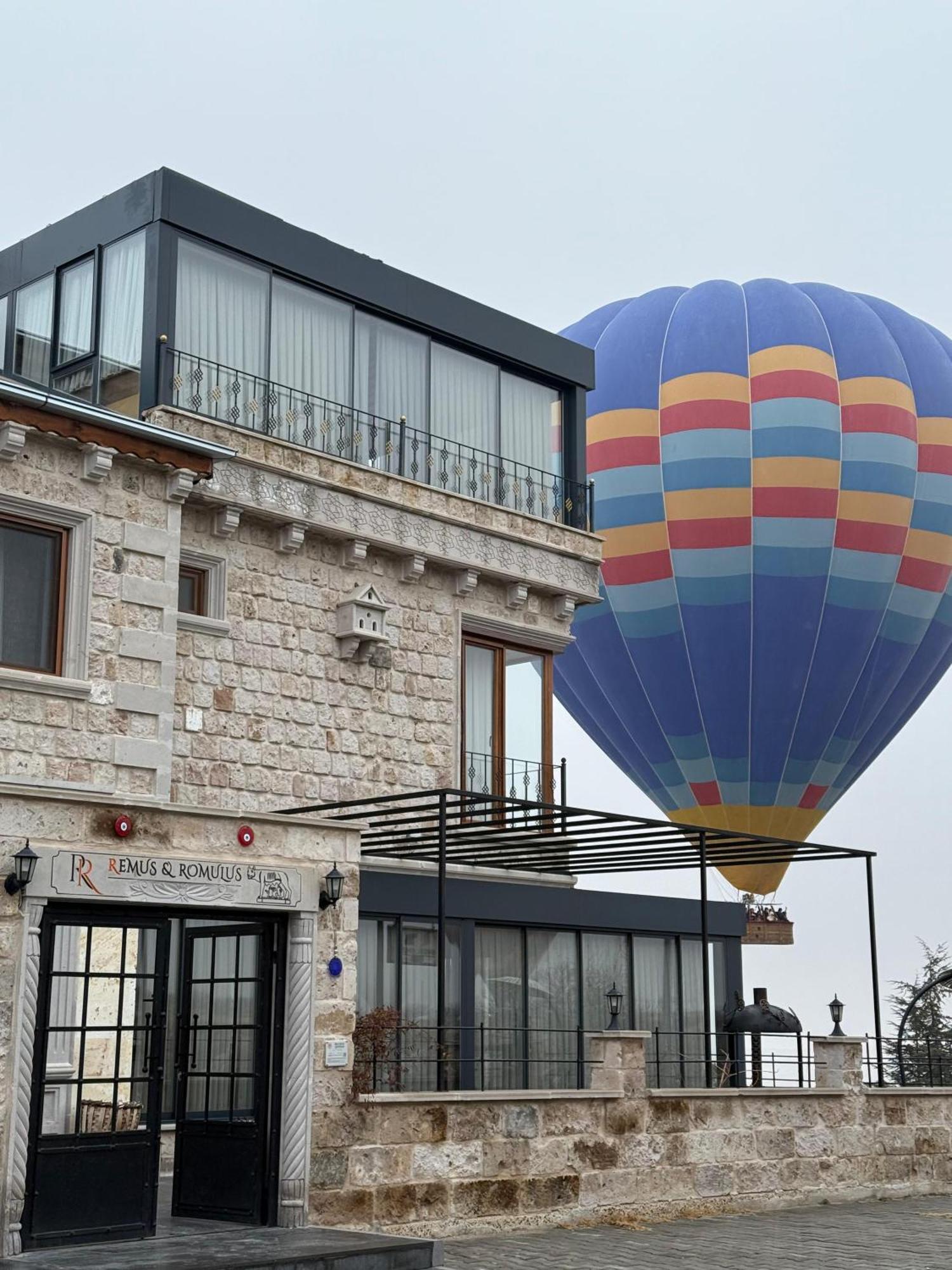 Remus Romulus Cappadocia Hotel Üçhisar Exterior foto